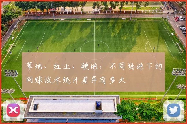 草地、红土、硬地，不同场地下的网球技术统计差异有多大